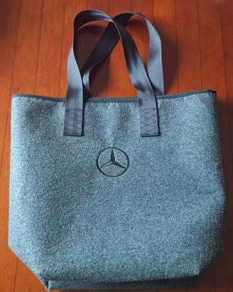 Shopper in feltro Mercedes
