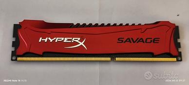 4GB RAM DDR3 KINGSTON HYPERX SAVAGE