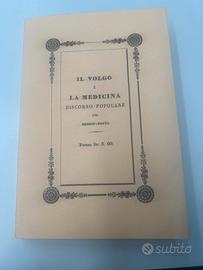 Il volgo e la medicina discorso popolare
