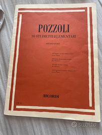 Pozzoli, studietti elementari pianoforte