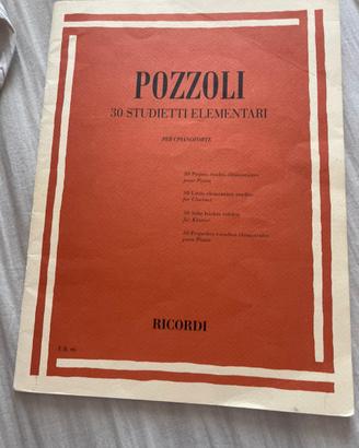 Pozzoli, studietti elementari pianoforte