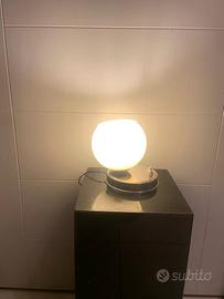 Lampada da tavolo metallo cromato anni 50