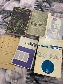 Set sei libri di psicologia