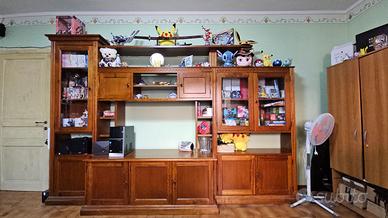 Mobile da soggiorno noce