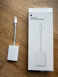 Apple lightning to SD Card Camera reader