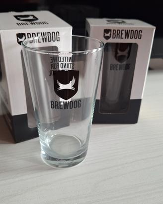 2 bicchieri birra da collezione Brewdog 