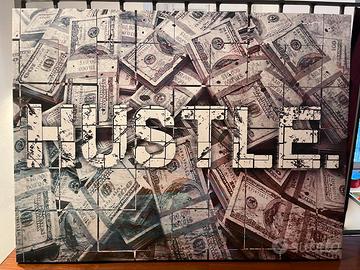 Quadro canvas HUSTLE 120x90 cm - VivaCanvas