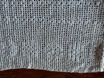 Centro tavola merletto lavorato a mano