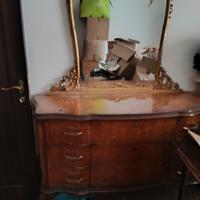 Belissimo mobile con specchiera in legno