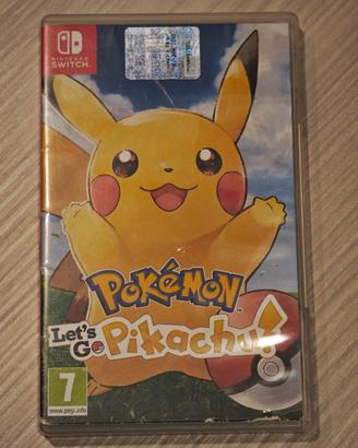 Pokemon Let's Go Pikachu per Nintendo Switch