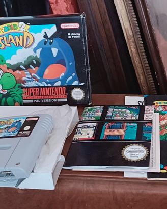 Yoshi's Island Super Nintendo SNES PAL Italia GIG