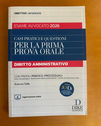 Casi pratici. Diritto amministrativo 2026