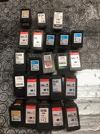 Cartucce per stampanti Vuote Hp Canon 23pezzi