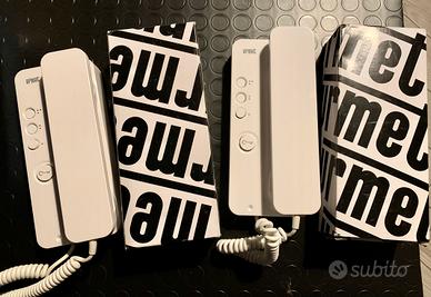 2 Urmet Citofono 4+N Con 1 Tasto