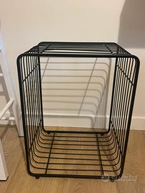 Comodino/tavolino ferro battuto