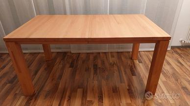 Tavolo in faggio massello estraibile