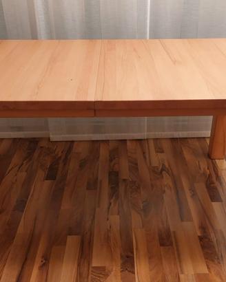 Tavolo in faggio massello estraibile