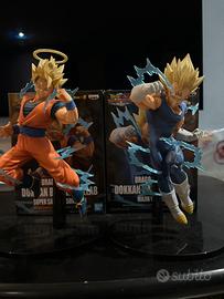 Goku e vegeta figure dragon ball banpresto