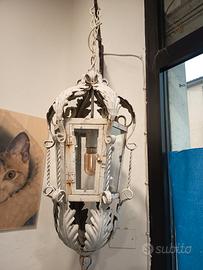Lampada Lanterna Shabby Chic