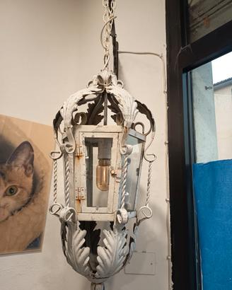 Lampada Lanterna Shabby Chic