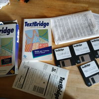 Pacchetto software vintage 386 text bridge ocr