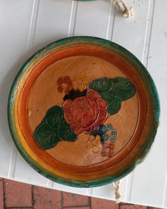 3 piatti ceramica artigianali