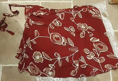 Gonna fantasia Rossa Mavie taglia M Nuova