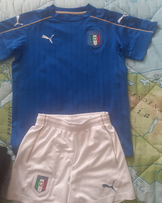 Completo da calcio 10 anni