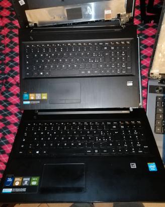 Lotto 4 scocche complete tastiera touchpad