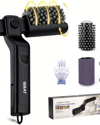 Spazzola elettrica per barbecue a batteria