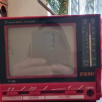 televisore portatile vintage