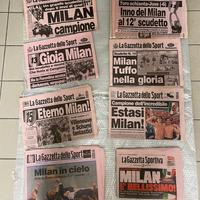 Gazzetta scudetti Milan