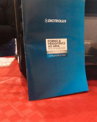 FORNO/FRIGGITRICE SUPREME FRY 12LT DICTROLUX 1800W