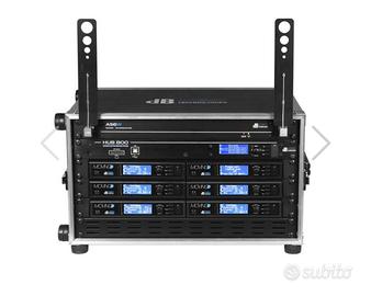 Rack microfoni moving D