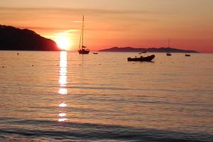 Elba Procchio 200mt da spiaggia appartamento vista