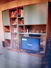 mobile soggiorno verde