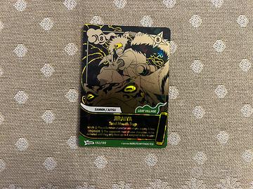 Naruto Mythos secret rare starter pack holo comuni