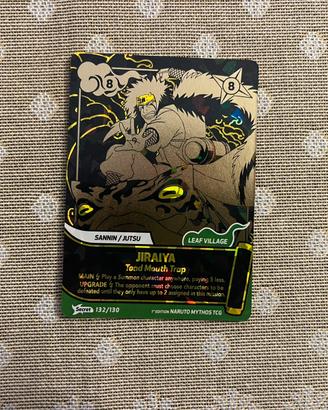 Naruto Mythos secret rare starter pack holo comuni