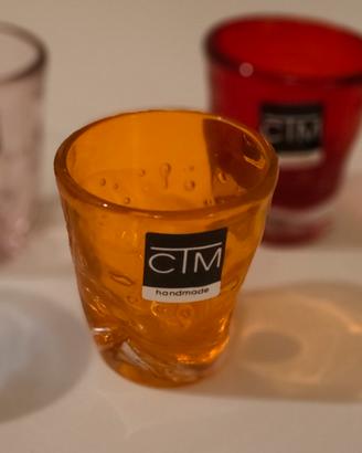 Servizio 6 bicchieri colorati CTM
