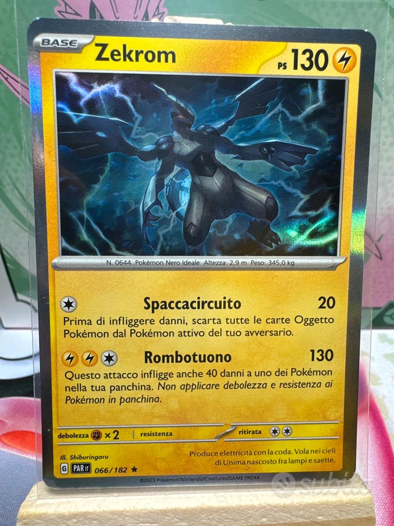 Zekrom - carta POKEMON - USATO