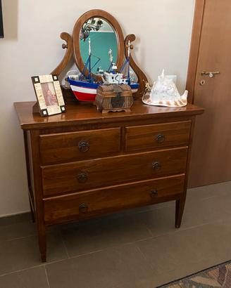 stanza da letto e mobile bagno