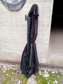 2 ombrelloni mt. 4.5x4.5 -3x2 con palo verticale