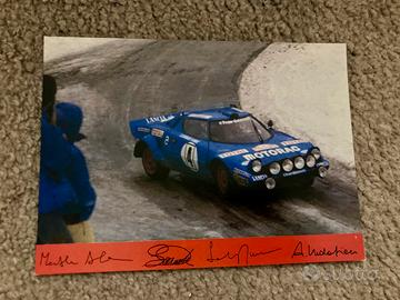Cartolina Lancia Stratos Rally 1979