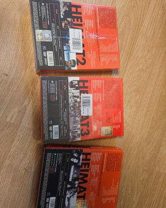 cofanetti dvd HEIMAT 1-2-3