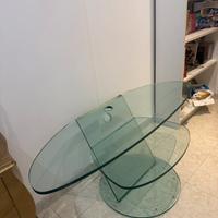 Mobile porta tv in vetro Viadurini Living