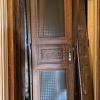 Porte in Castagno massello antico con cornici