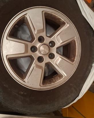 4 CERCHI IN LEGA ORGINANLI JEEP 235/70R16