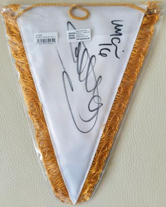 Gagliardetto Juve Autografato Vlahovic e McKennie