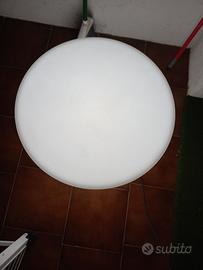 lampada design Tuby esterno interno con luce