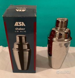 Shaker professionale in acciaio per cocktails
